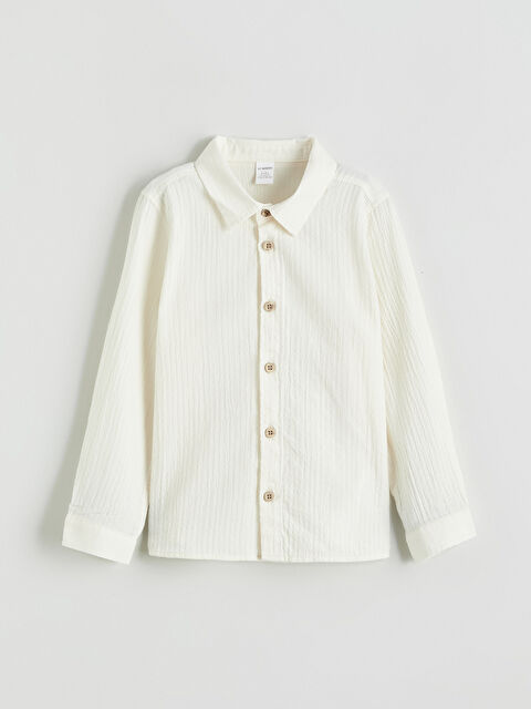 LCW Kids Dokulu Erkek Çocuk Gömlek - S61154Z1-FDJ