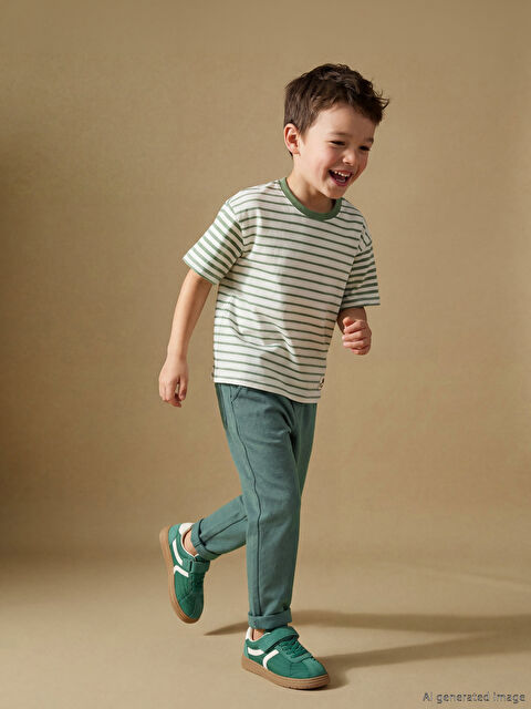 LCW Kids Beli Lastikli Erkek Çocuk Eşofman Altı