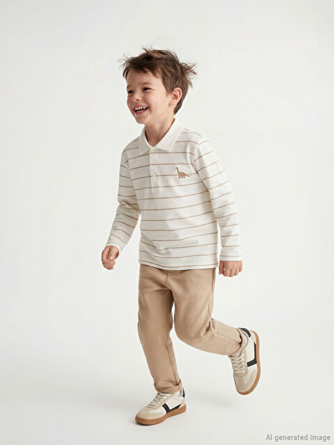 LCW Kids Polo Yaka Erkek Çocuk Tişört ve Pantolon - S61213Z1-LRA