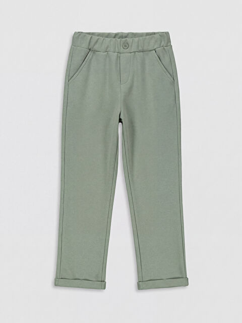 LCW Kids Regular Fit Cepli Erkek Çocuk Eşofman Altı