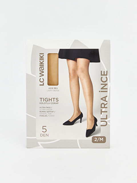 LCW DREAM 5 Denye Ultra İnce Parlak Kadın Külotlu Çorap - S61273Z8-HZY