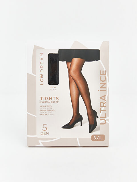 LCW DREAM 5 Denye Ultra İnce Parlak Kadın Külotlu Çorap - S61273Z8-J0F