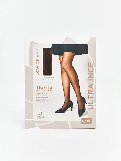 LCW DREAM 5 Denye Ultra İnce Parlak Kadın Külotlu Çorap - S61273Z8-J4B