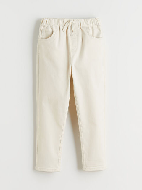 LCW Kids BEŽ Pantalone Dečak - S61290Z1-QVK