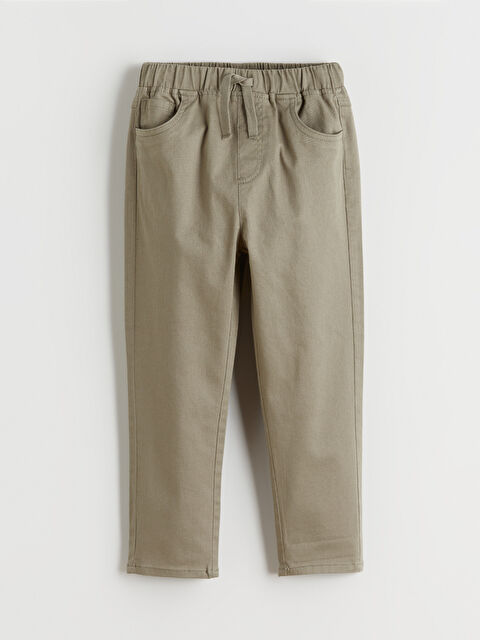 LCW Kids پانتۆڵ خاكی کوڕ - S61290Z1-QZR