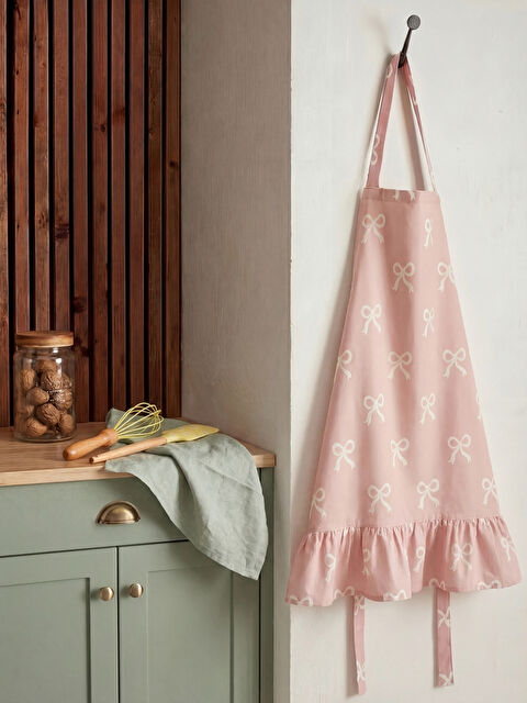 LCW HOME Fiyonk Baskılı Kadın Mutfak Önlüğü - S61337Z8-QWK