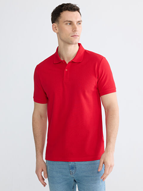 LCWAIKIKI Classic Polo Yaka Pike Erkek Tişört - S61362Z8-HJY