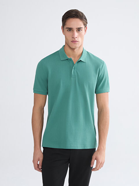 LCWAIKIKI Classic Polo Yaka Pike Erkek Tişört - S61362Z8-ZPG