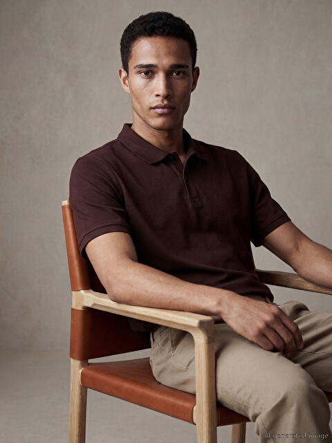 LCWAIKIKI Classic Polo Yaka Pike Erkek Tişört