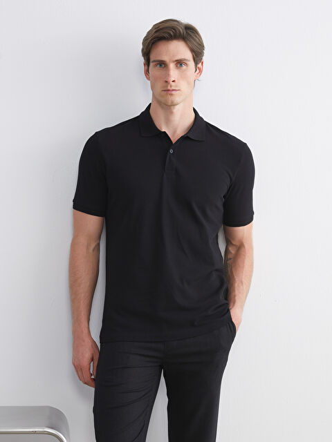 LCWAIKIKI Classic Polo Yaka Pike Erkek Tişört - S61362Z8-CVL