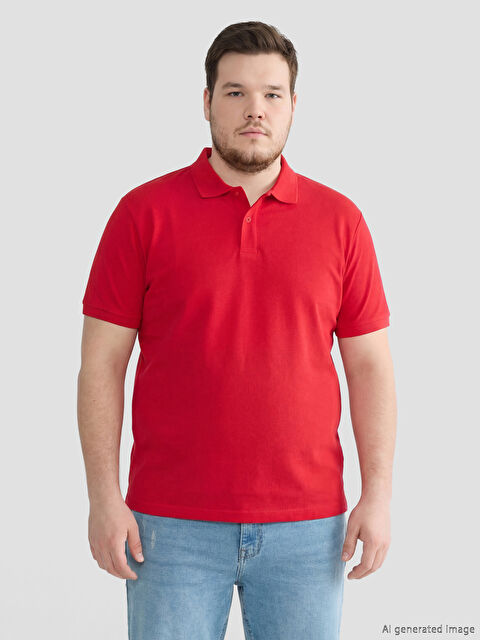 LCWAIKIKI Classic Polo Yaka Pike Erkek Tişört - S61362Z8-HJY