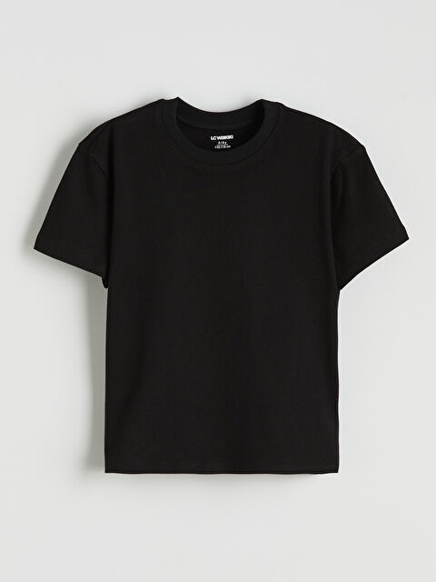 LC WAIKIKI Bisiklet Yaka Erkek Çocuk Tişört