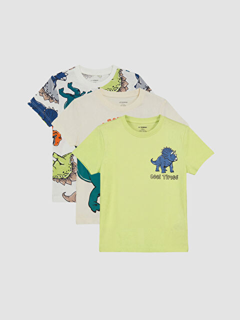 LCW Kids Момче Екрю Тениска