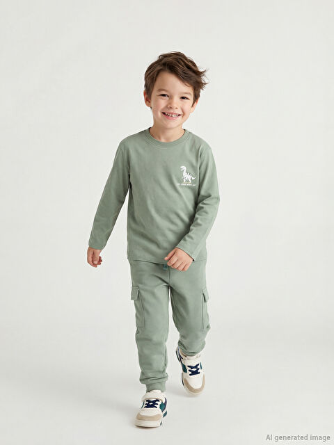 LCW Kids Boys' Cargo Pocket Joggers - S61451Z1-GX7