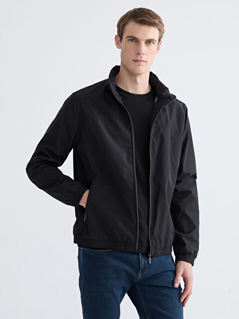 LCWAIKIKI Classic Мужское стандартное пальто с воротником-трубой - S61461Z8-CVL