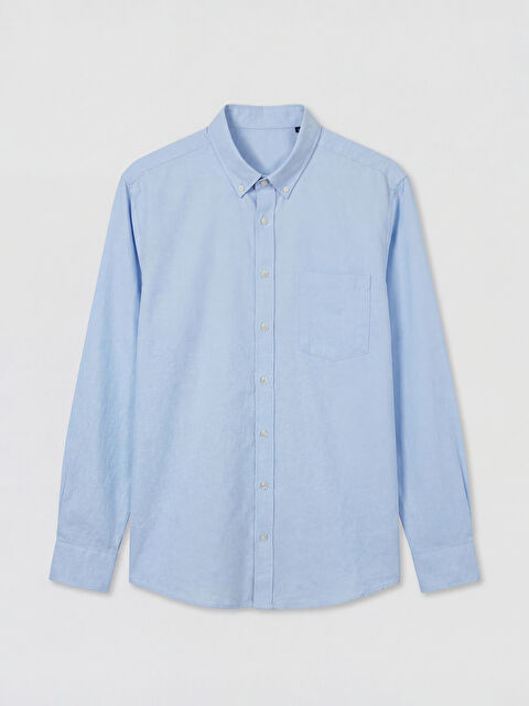 LCWAIKIKI Classic Regular Fit Oxford Erkek Gömlek - S61479Z8-CU5