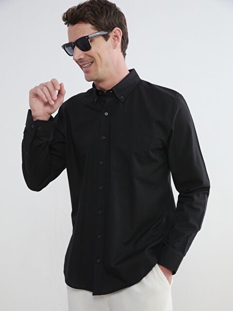 LCWAIKIKI Classic Regular Fit Oxford Erkek Gömlek - S61479Z8-RQL