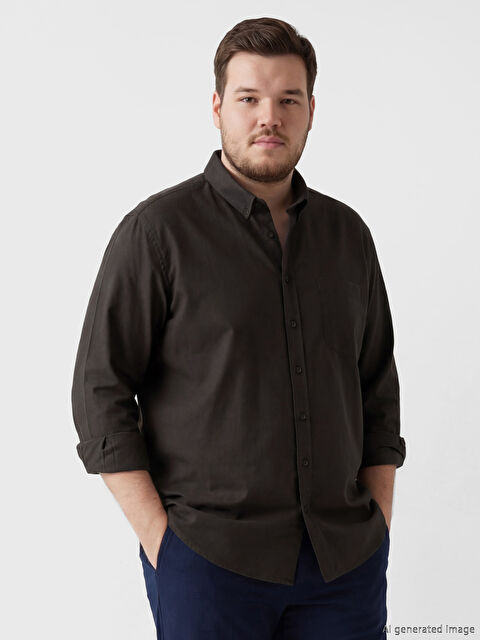 LCWAIKIKI Classic Regular Fit Oxford Erkek Gömlek