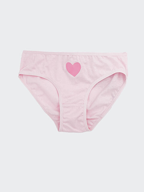 LCW Kids Kalp Baskılı Kız Çocuk Külot - S61520Z1-JH4