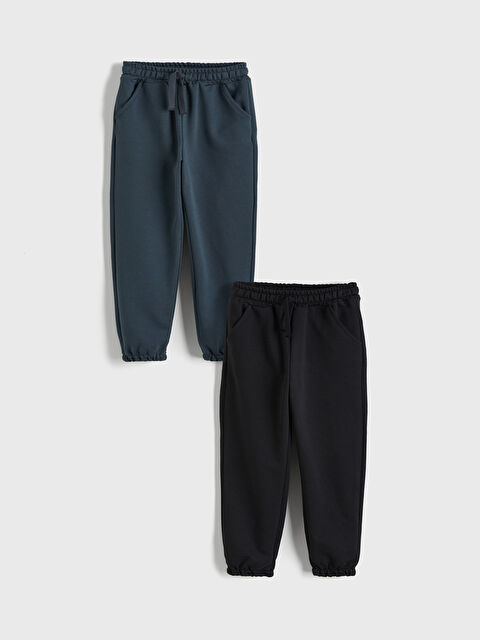 LCW Kids Erkek Çocuk Jogger Eşofman Altı 2'li - S61574Z1-CVL