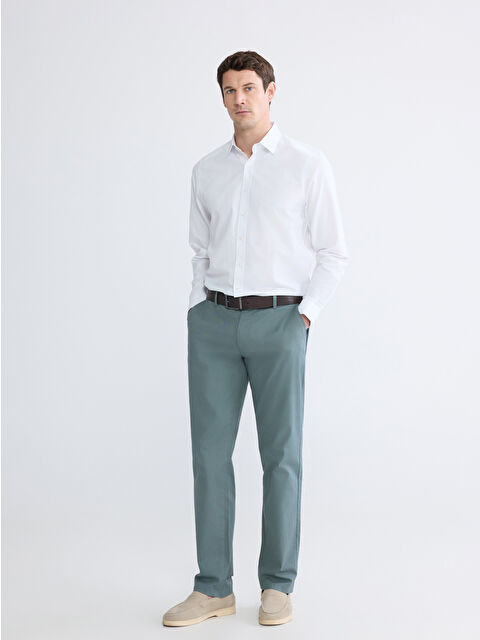 LCWAIKIKI Classic Standart Kalıp Gabardin Erkek Chino Pantolon - S61576Z8-10Z