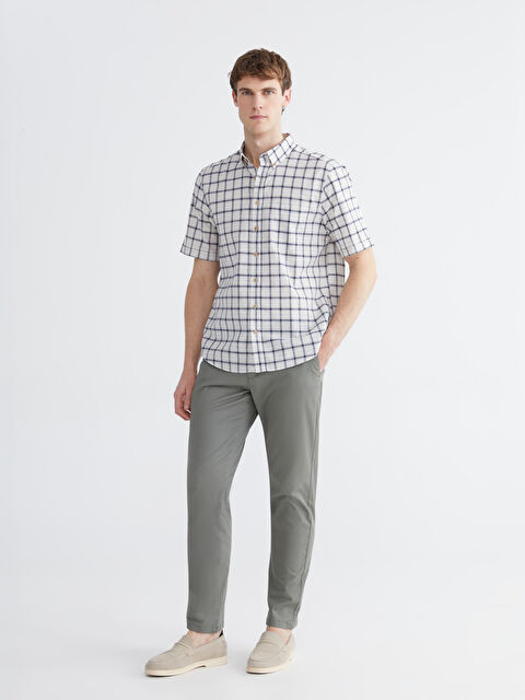 LCWAIKIKI Classic Standard Fit Gabardine Men's Chino Trousers - S61576Z8-P5X