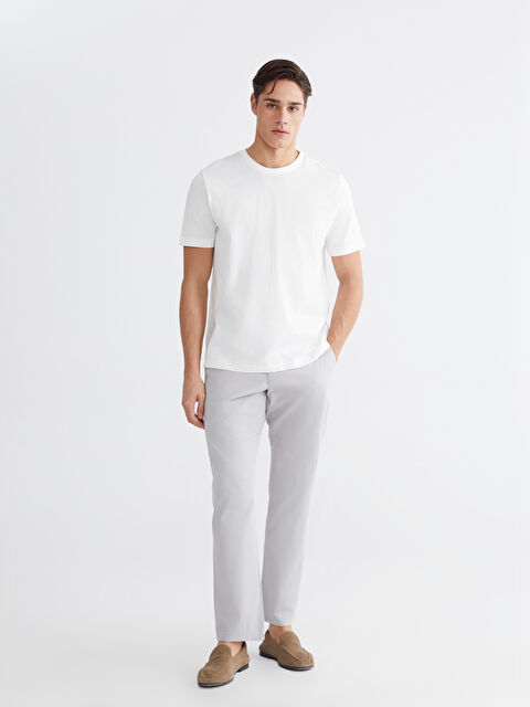 LCWAIKIKI Classic Standard Fit Gabardine Men's Chino Trousers - S61576Z8-VL8