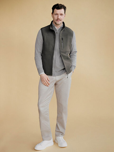 LCWAIKIKI Classic Standart Kalıp Gabardin Erkek Chino Pantolon - S61576Z8-ZTV