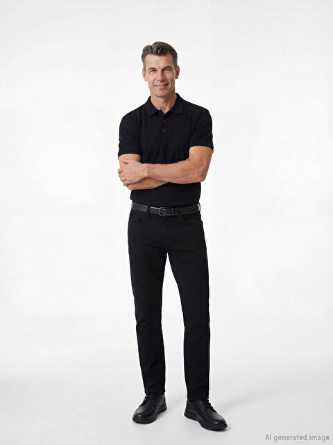 LCWAIKIKI Classic Dar Kalıp Gabardin Erkek Chino Pantolon - S61577Z8-CVL