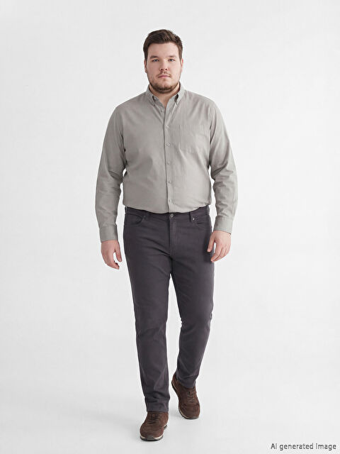 LCWAIKIKI Classic Slim Fit Gabardin Erkek Chino Pantolon
