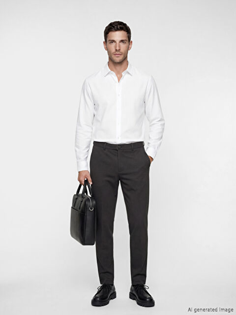 LCWAIKIKI Classic Dar Kalıp Erkek Chino Pantolon - S61579Z8-1KM