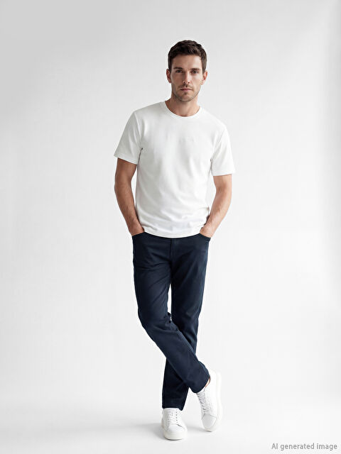 LCWAIKIKI Classic Regular Fit Gabardin Erkek Chino Pantolon