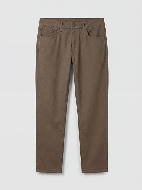 LCWAIKIKI Classic Man BROWN Chino Trousers - S61641Z8-VDS