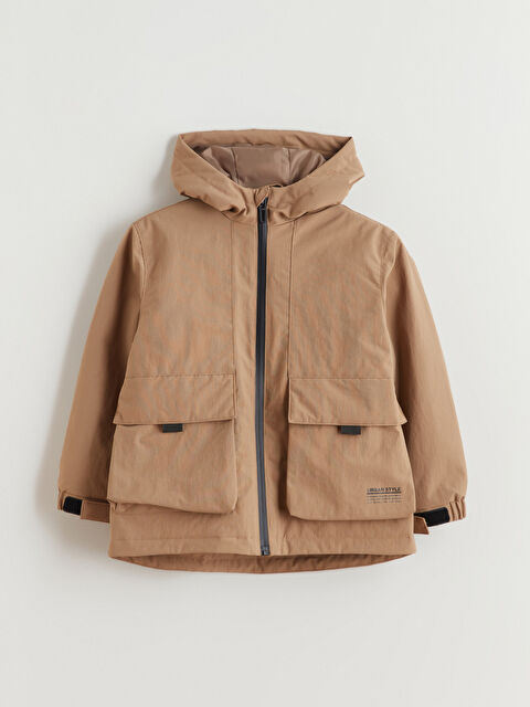 LCW Kids Kapüşonlu Erkek Çocuk Mont - S61649Z1-EEV