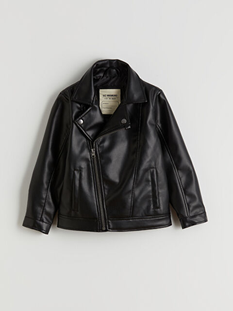 LCW Kids Mantel aus Kunstleder - S61655Z1-CVL