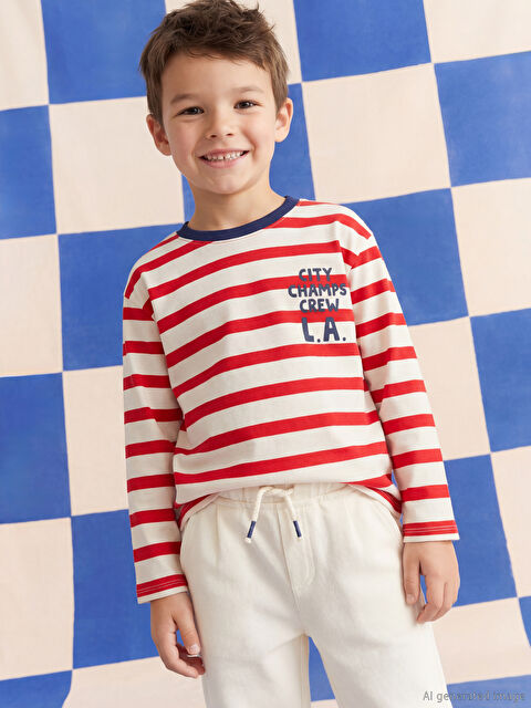 LCW Kids تیشێرت بێجی کوڕ - S61703Z1-QVK