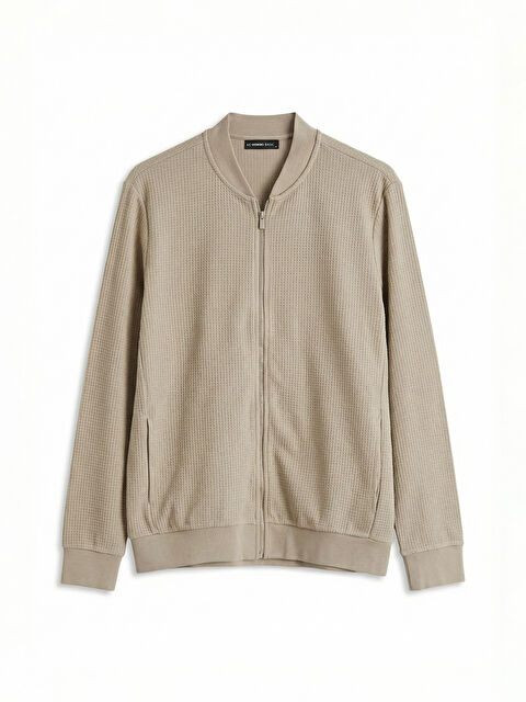 LC WAIKIKI Kolej Yaka Erkek Fermuarlı Sweatshirt - S61733Z8-VK0