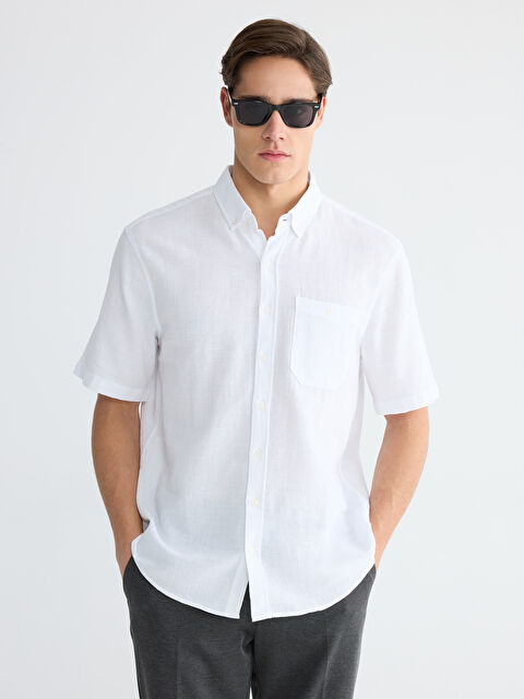 LCWAIKIKI Classic Regular Fit Poplin Erkek Gömlek - S61824Z8-Q6K