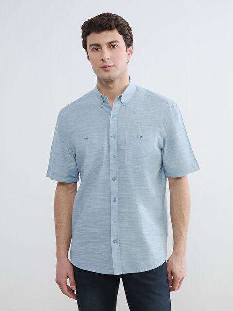 LCWAIKIKI Classic Regular Fit Poplin Erkek Gömlek - S61826Z8-HWG