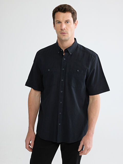 LCWAIKIKI Classic Regular Fit Poplin Erkek Gömlek - S61826Z8-RQL