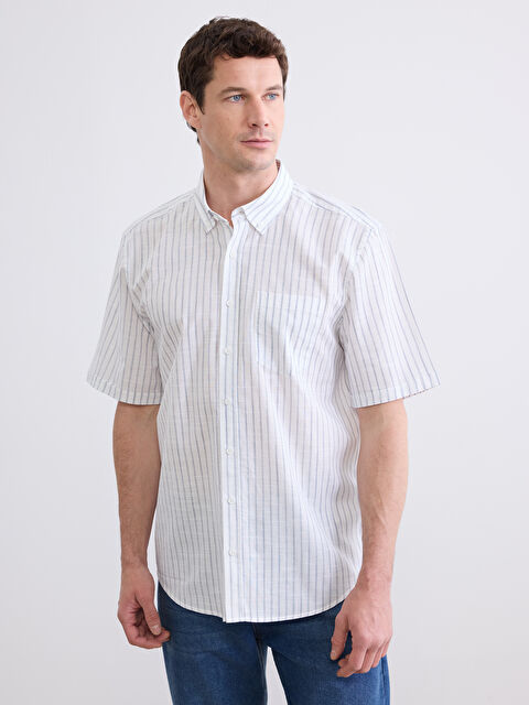 LCWAIKIKI Classic Muškarac PLAVA Košulja