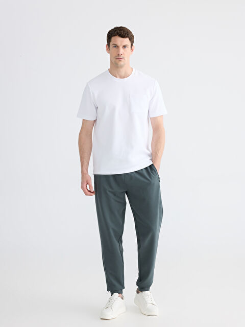 LCWAIKIKI Classic Standardni kroj muške jogger trenerke - S61874Z8-YLW