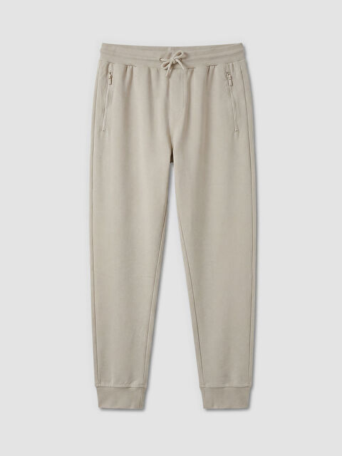 LCWAIKIKI Classic Man BEIGE Jogger Sweatpants