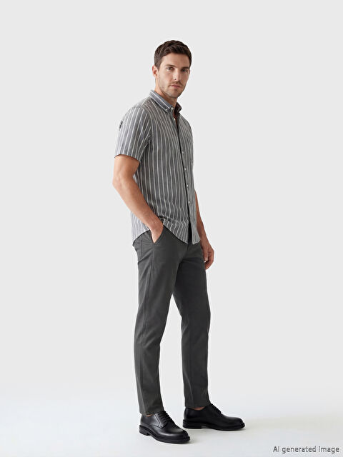 LCWAIKIKI Classic Slim Fit Gabardin Erkek Chino Pantolon - S61882Z8-JQN