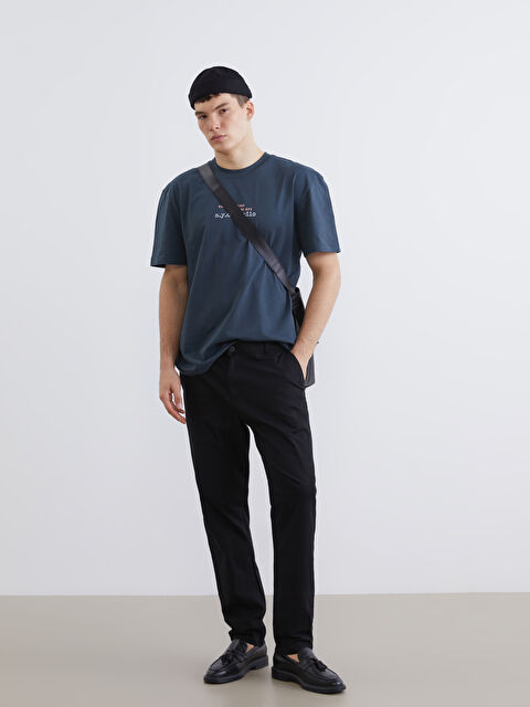 LCWAIKIKI Classic Slim Fit Gabardine Men's Chino Trousers - S61885Z8-CVL