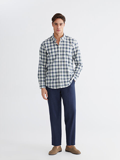 LCWAIKIKI Classic Mann DUNKELBLAU Chino-Hosen - S61886Z8-YEF