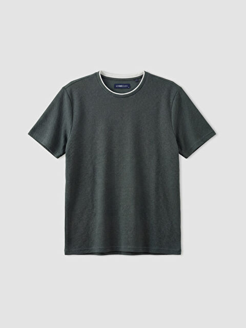 LCWAIKIKI Classic تيشيرت أخضر رجل