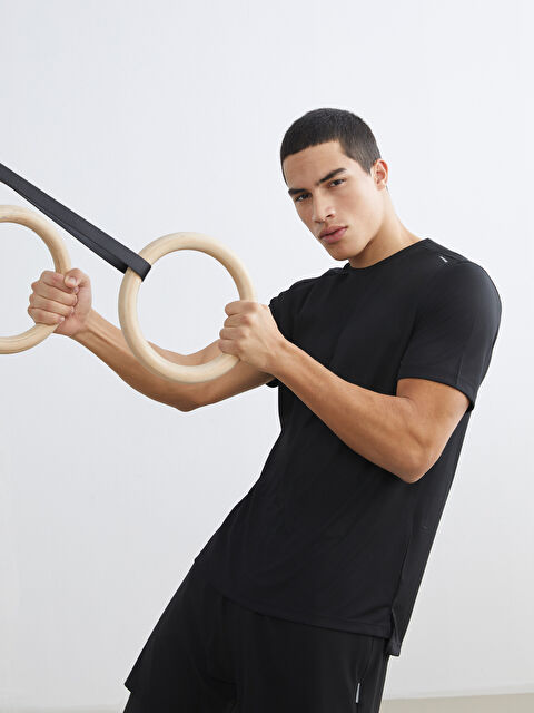 XSIDE ACTIVE Bisiklet Yaka Erkek Spor Tişört - S61986Z8-CVL