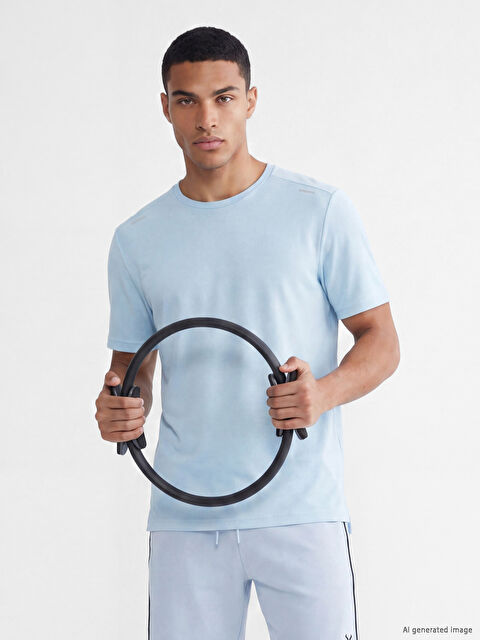 XSIDE ACTIVE Bisiklet Yaka Erkek Spor Tişört
