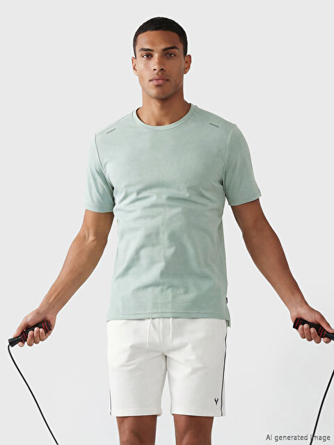 XSIDE ACTIVE Bisiklet Yaka Erkek Spor Tişört